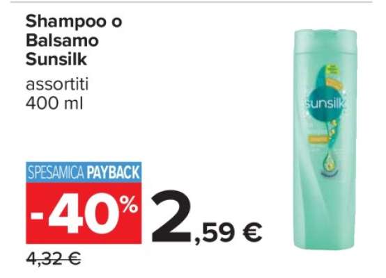 Shampoo o Balsamo Sunsilk