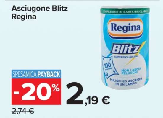 Asciugone Blitz Regina