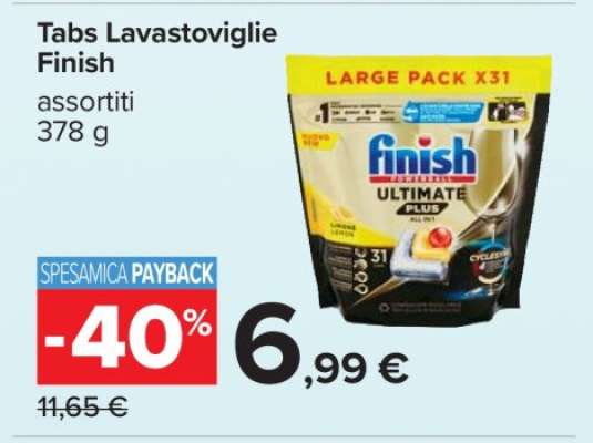 Tabs Lavastoviglie Finish