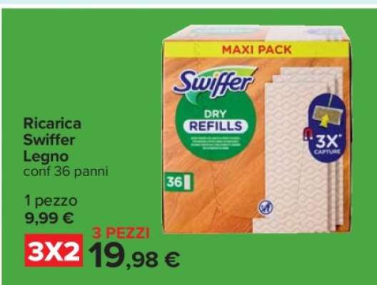 Ricarica Swiffer Legno