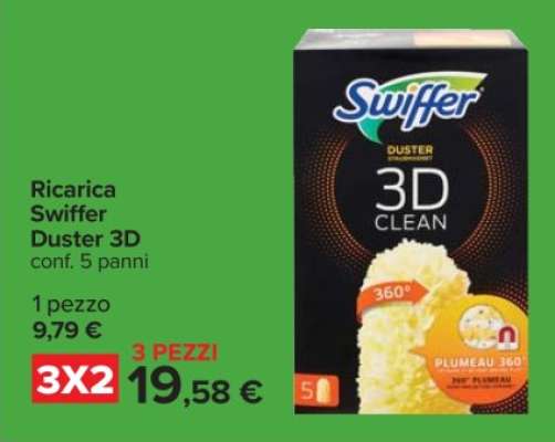 Ricarica Swiffer Duster 3D