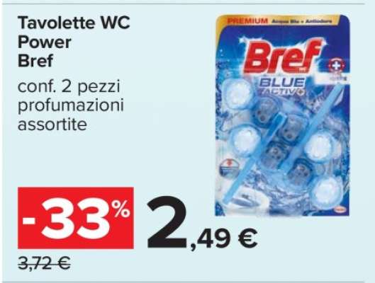 Tavolette WC Power Bref