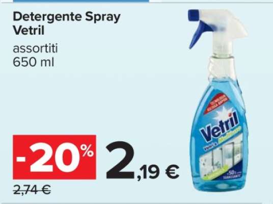 DETERGENTE SPRAY VETRIL