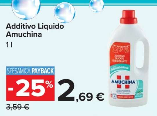 Additivo Liquido Amuchina