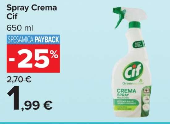 Spray Crema Cif