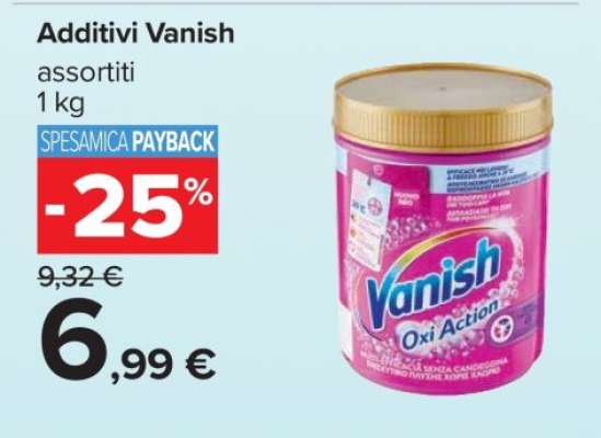 Additivi Vanish