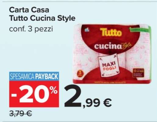 Carta Casa Tutto Cucina Style