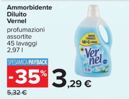 Ammorbidente Diluìto Vernel