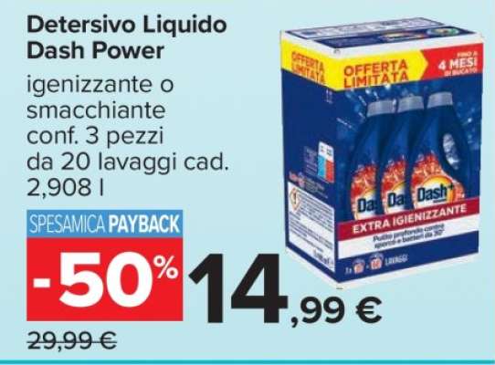 DETERSIVO LIQUIDO DASH POWER