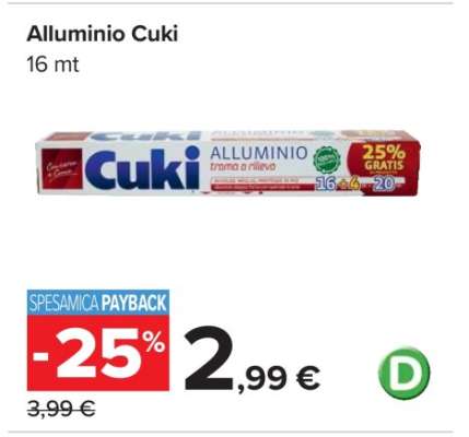 ALLUMINIO CUKI