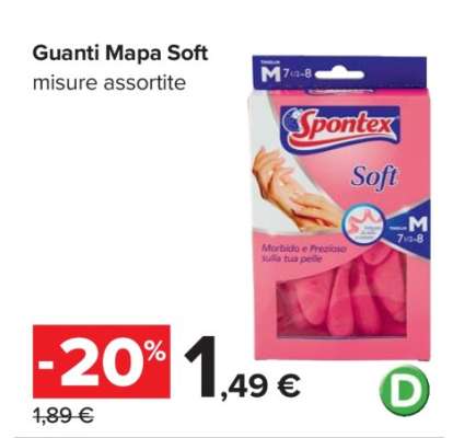Guanti Mapa Soft