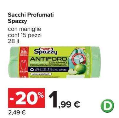 Sacchi Profumati Spazzy
