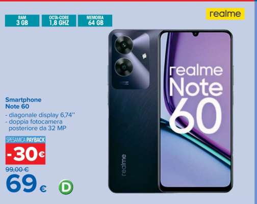 Smartphone Note 60