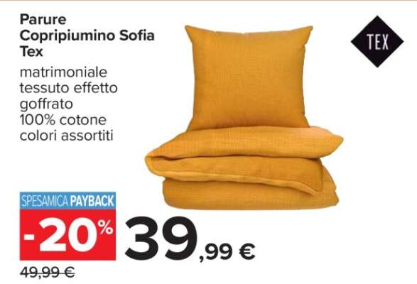 Parure Copripiumino Sofia Tex