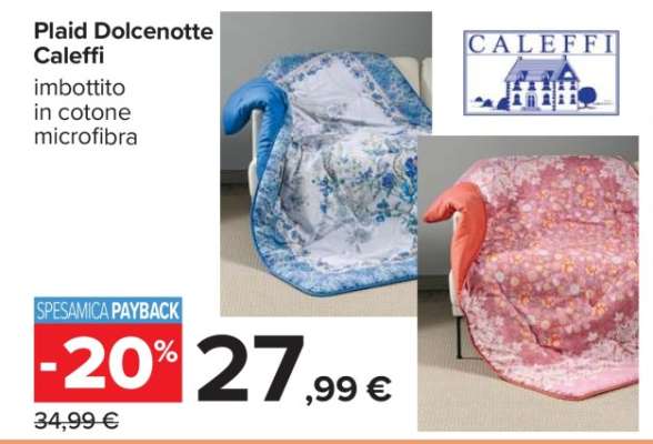 Plaid Dolcenotte Caleffi