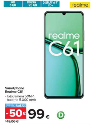 SMARTPHONE REALME C61