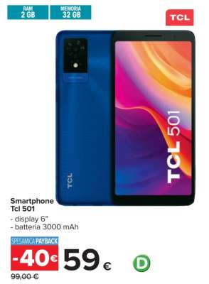 Smartphone Tcl 501