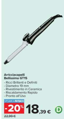 Arricciacapelli Bellissima GT15