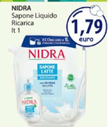 NIDRA Sapone Liquido Ricarica