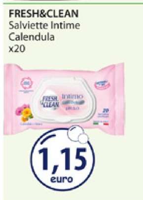 FRESH&CLEAN Salviette Intime Calendula x20