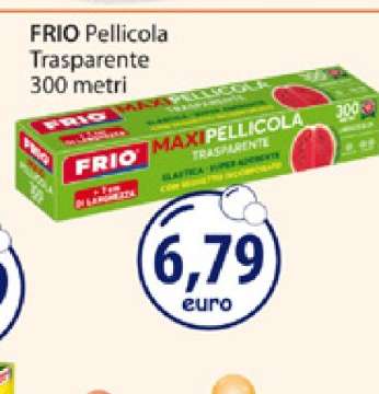 FRIO PELLICOLA TRASPARENTE 300 Metri