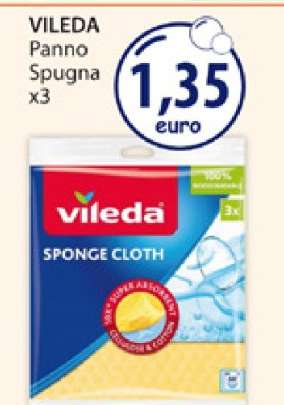 VILEDA Panno Spugna x3