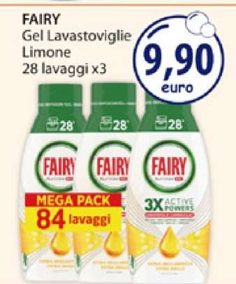 FAIRY Gel Lavastoviglie Limone