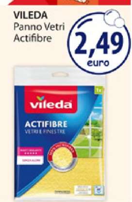 VILEDA Panno Vetri Actifibre