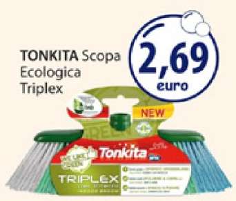 TONKITA Scopa Ecologica Triplex
