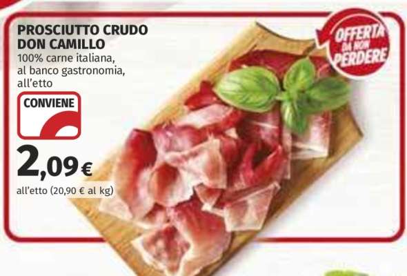 PROSCIUTTO CRUDO DON CAMILLO