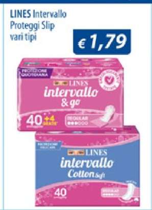 LINES INTERVALLO PROTEGGI SLIP