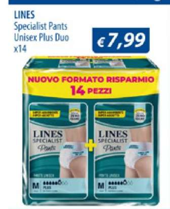 LINES Specialist Pants Unisex Plus Duo x14
