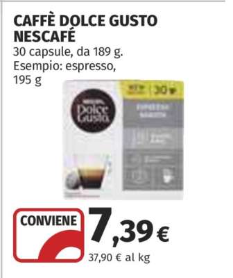 CAFFÈ DOLCE GUSTO NESCAFÉ