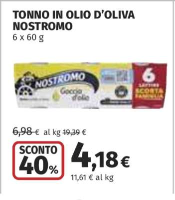 Tonno in Olio d'Oliva Nostromo
