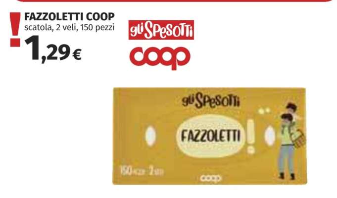 FAZZOLETTI COOP
