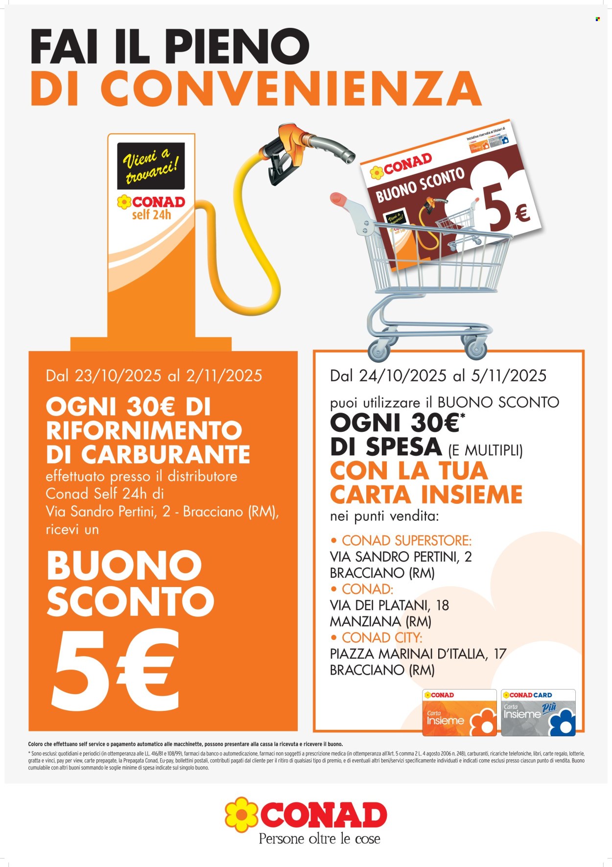 Volantino Conad - 23/10/2025 - 2/11/2025. Pagina 1