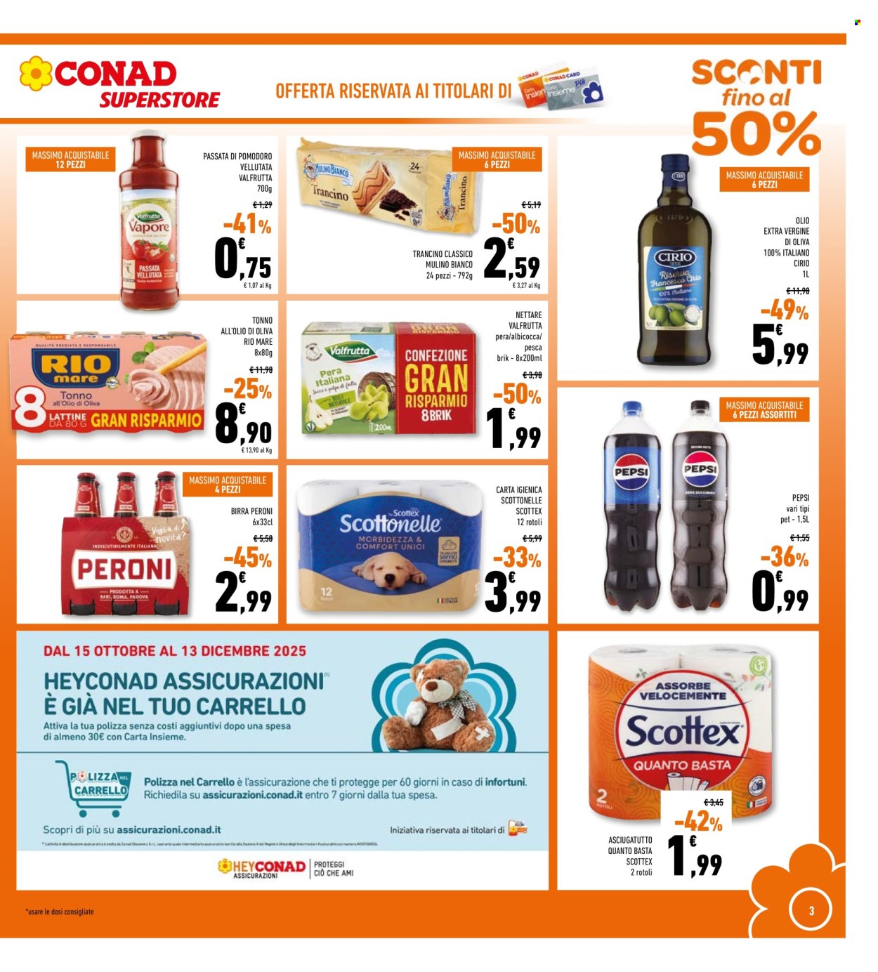 Volantino Conad Superstore - 22/10/2025 - 2/11/2025. Pagina 3