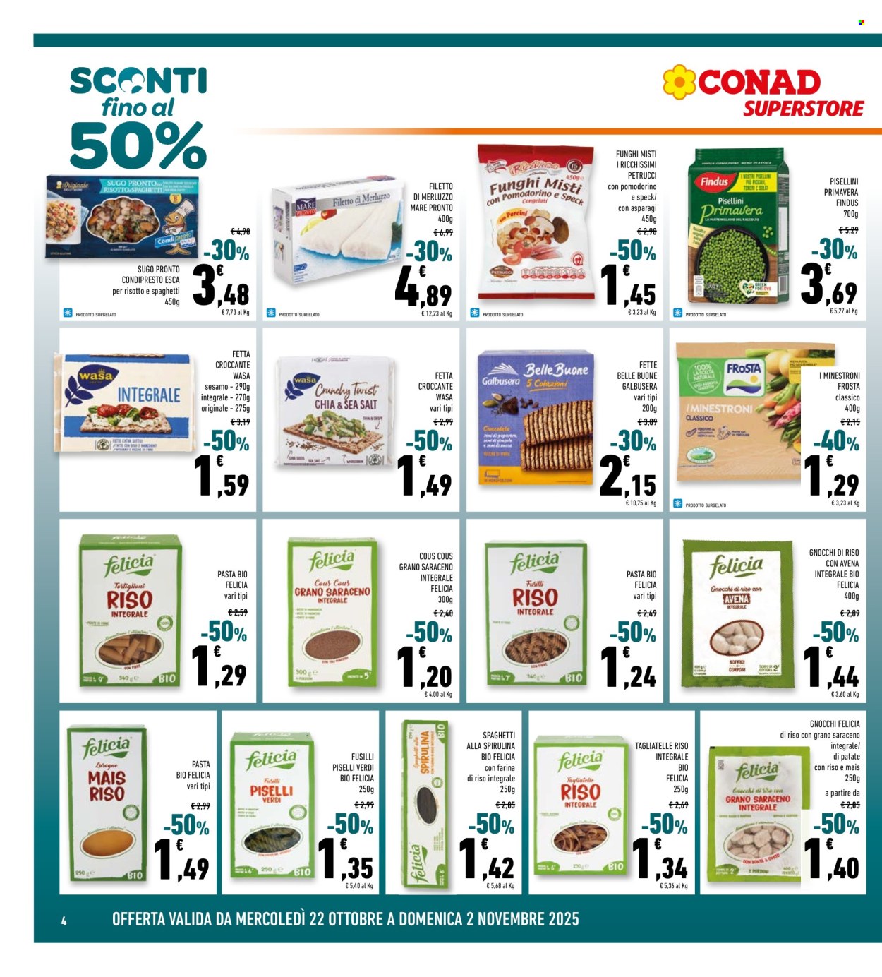 Volantino Conad Superstore - 22/10/2025 - 2/11/2025. Pagina 4
