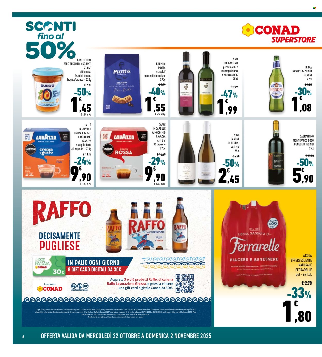 Volantino Conad Superstore - 22/10/2025 - 2/11/2025. Pagina 6