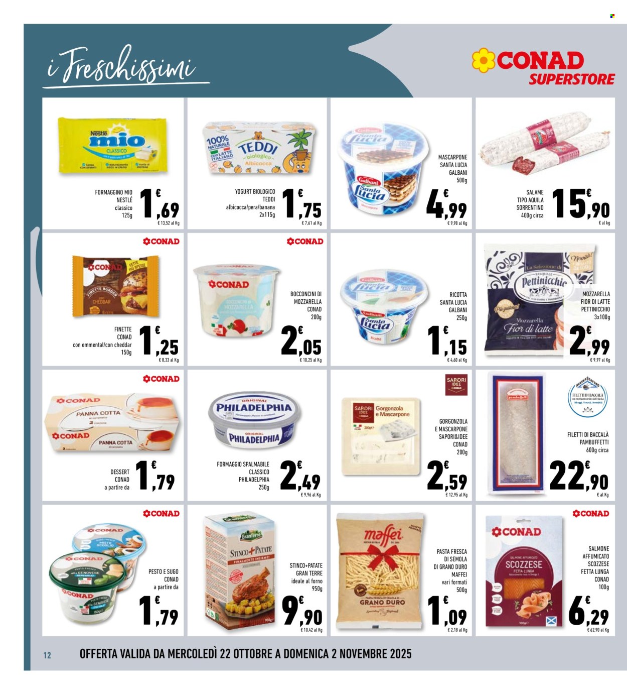 Volantino Conad Superstore - 22/10/2025 - 2/11/2025. Pagina 12
