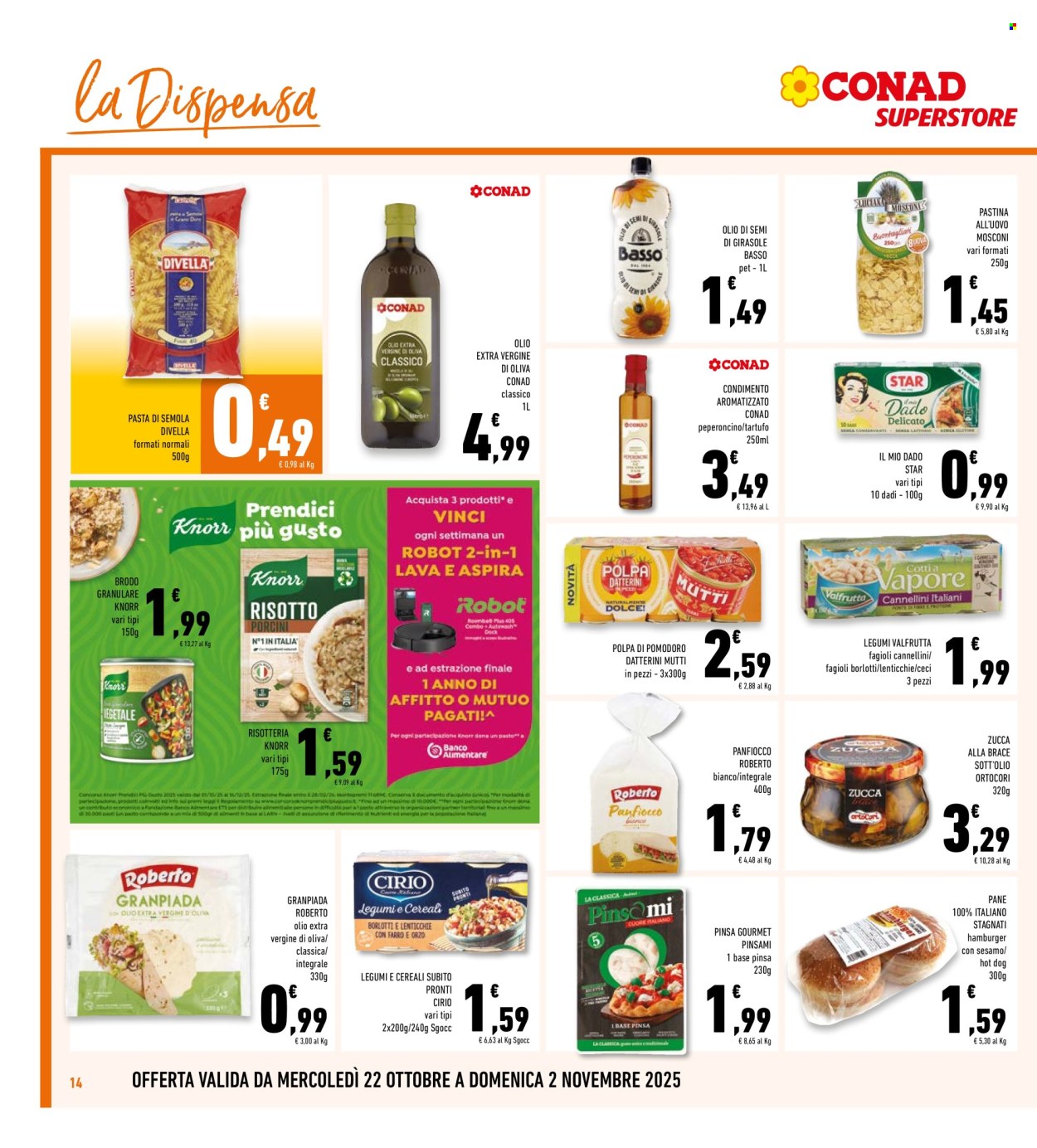 Volantino Conad Superstore - 22/10/2025 - 2/11/2025. Pagina 14