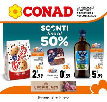 Volantino Conad - 22/10/2025 - 2/11/2025.