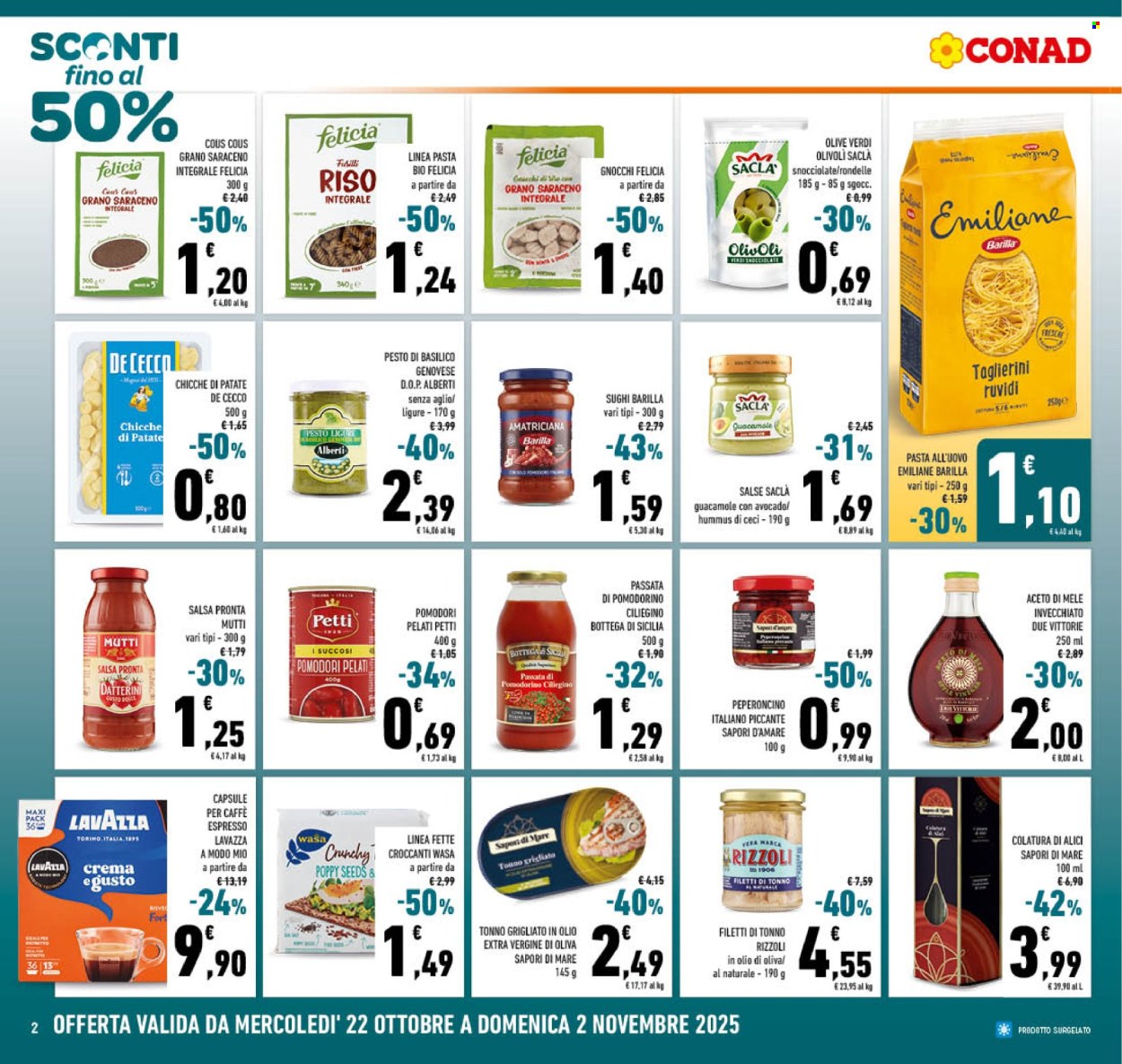 Volantino Conad - 22/10/2025 - 2/11/2025. Pagina 2