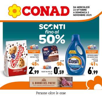 Volantino Conad - 22/10/2025 - 2/11/2025.