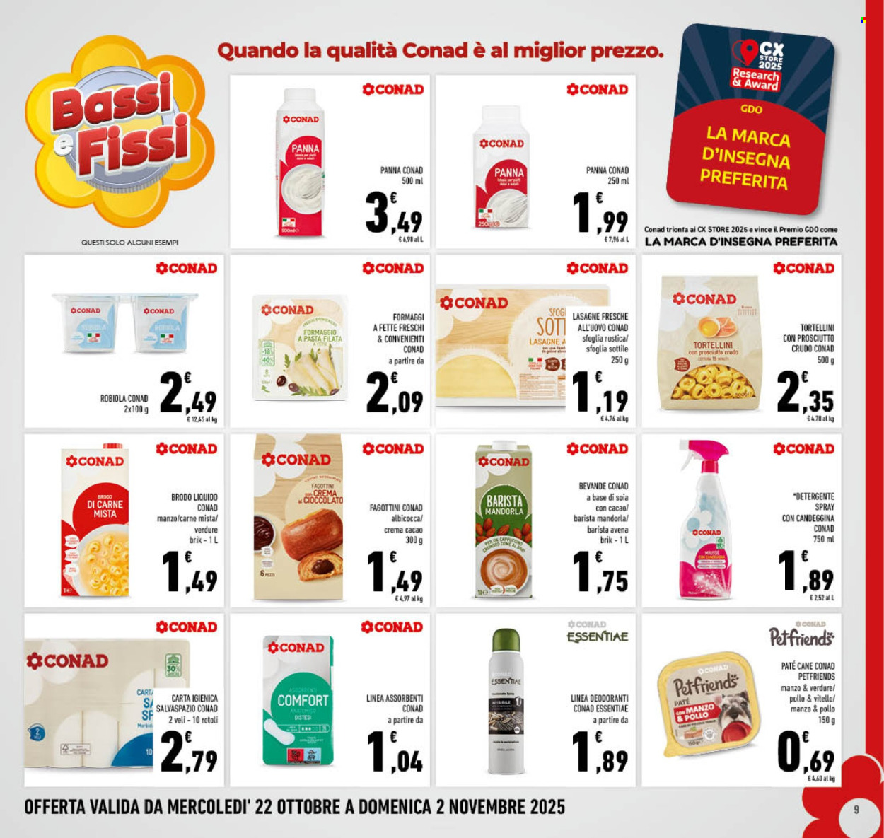 Volantino Conad - 22/10/2025 - 2/11/2025. Pagina 9