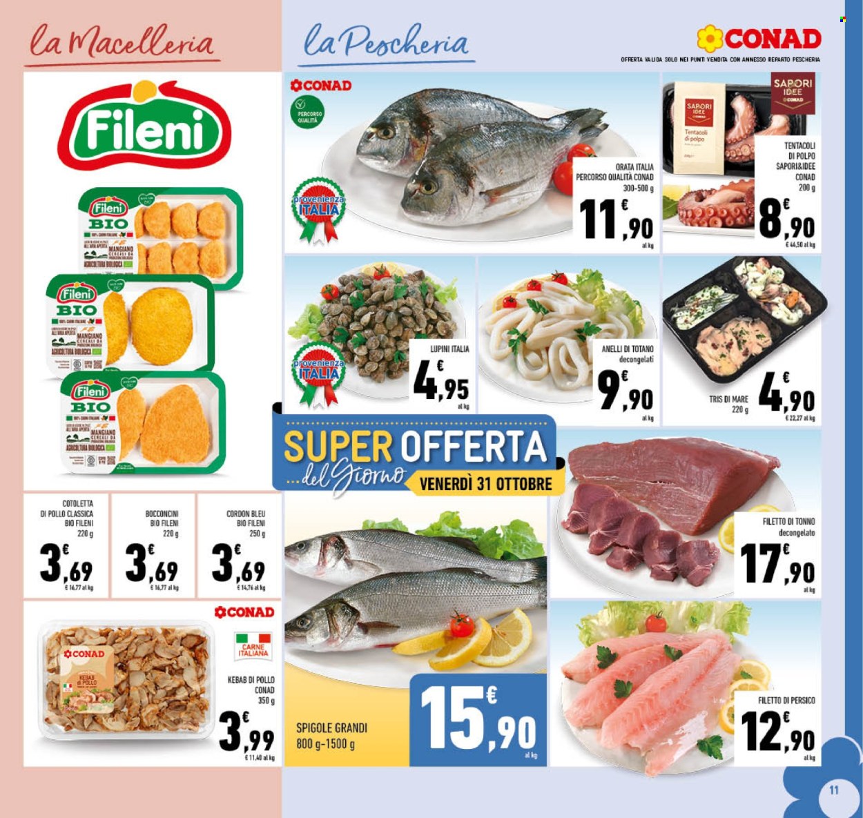 Volantino Conad - 22/10/2025 - 2/11/2025. Pagina 11
