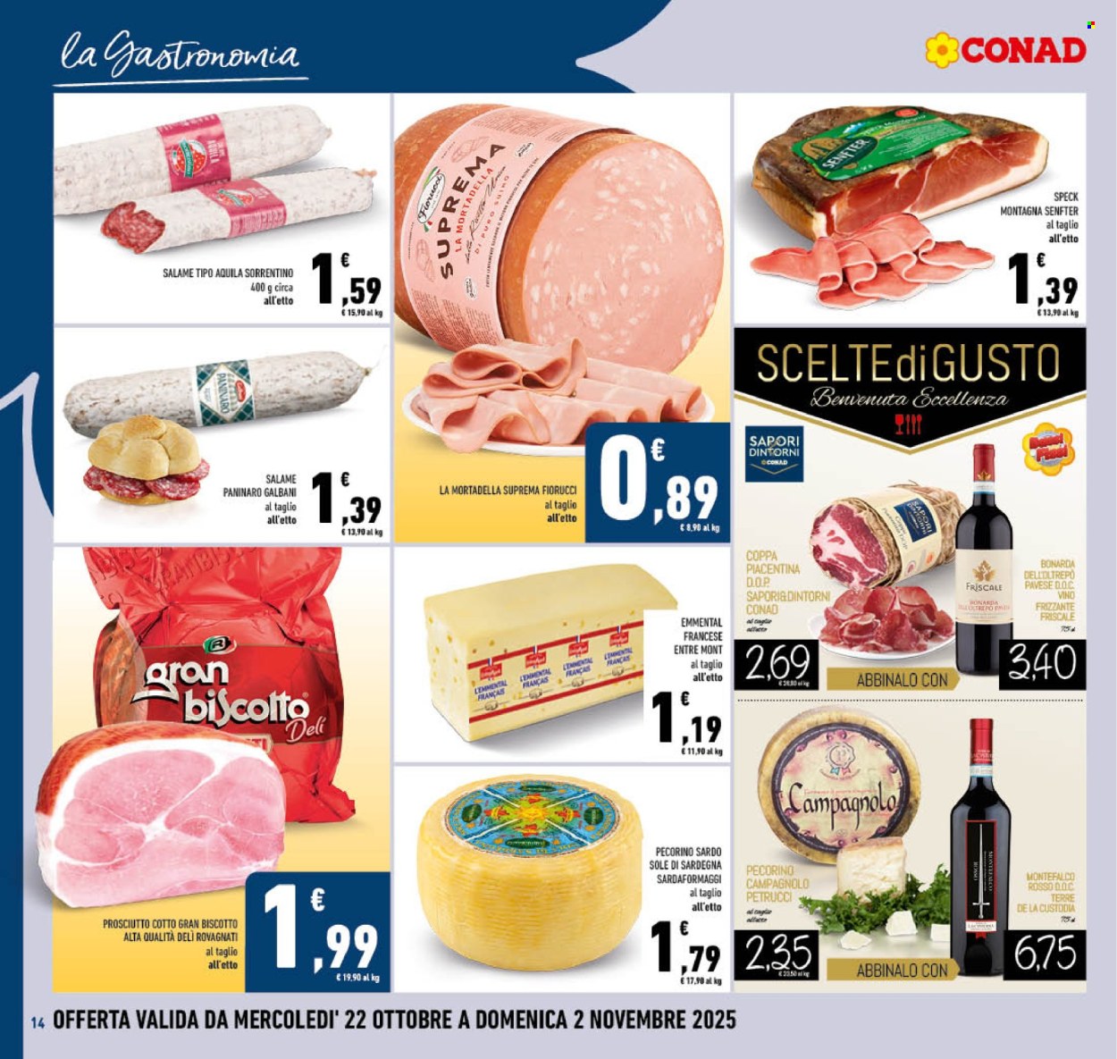 Volantino Conad - 22/10/2025 - 2/11/2025. Pagina 14