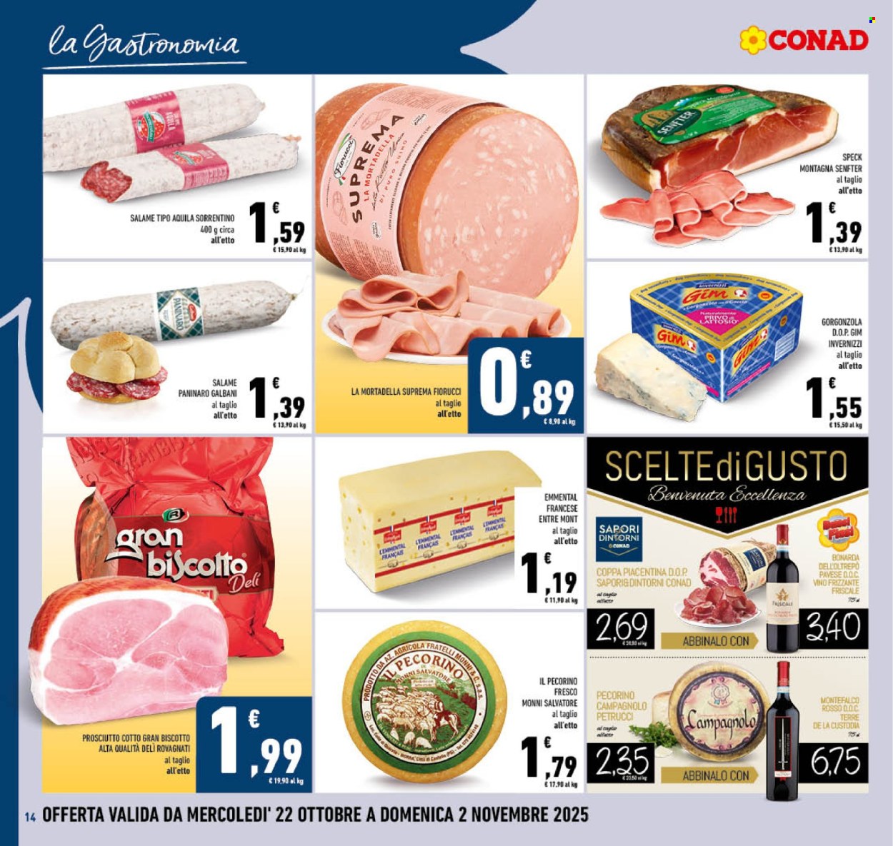 Volantino Conad - 22/10/2025 - 2/11/2025. Pagina 14