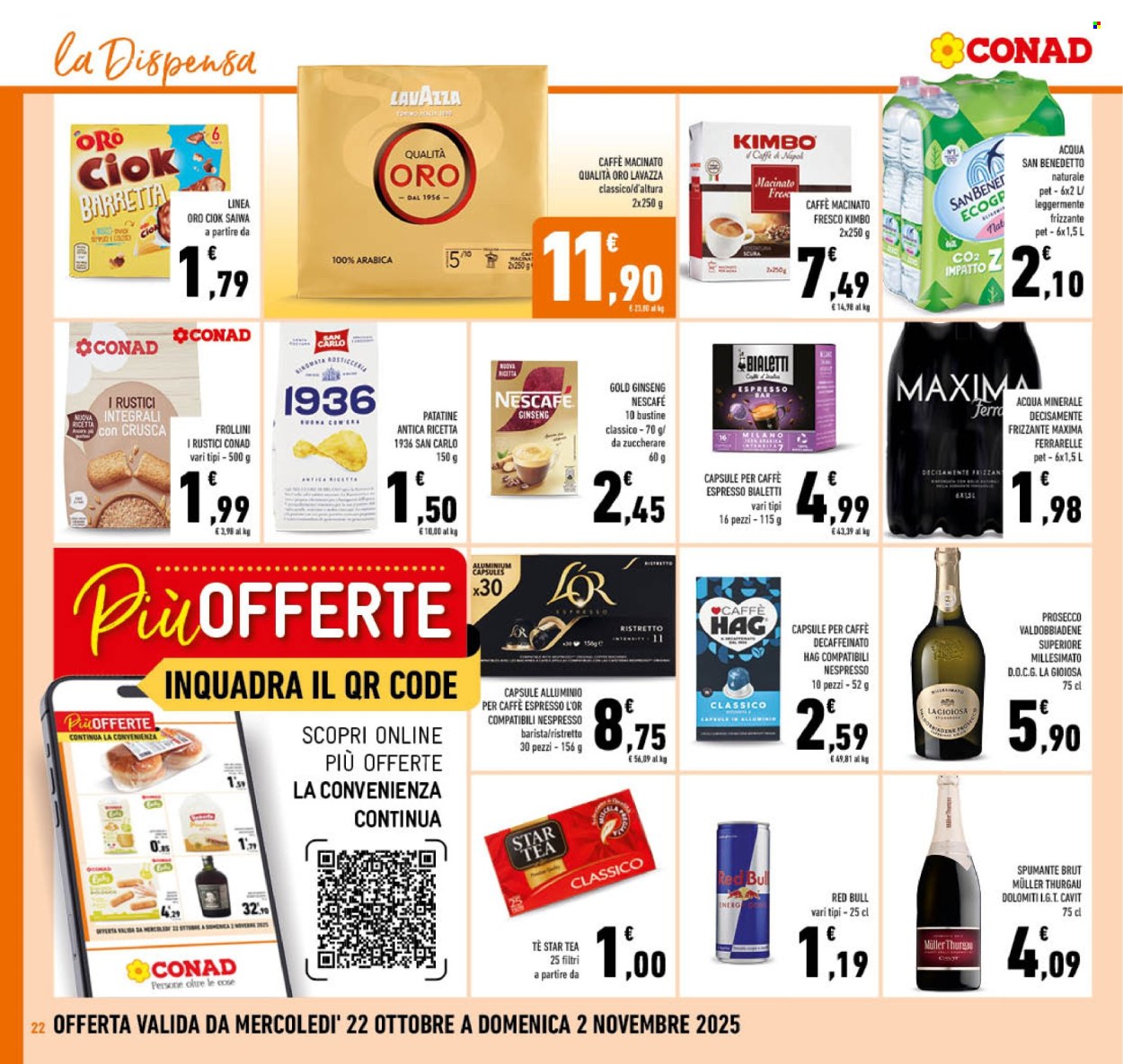 Volantino Conad - 22/10/2025 - 2/11/2025. Pagina 22