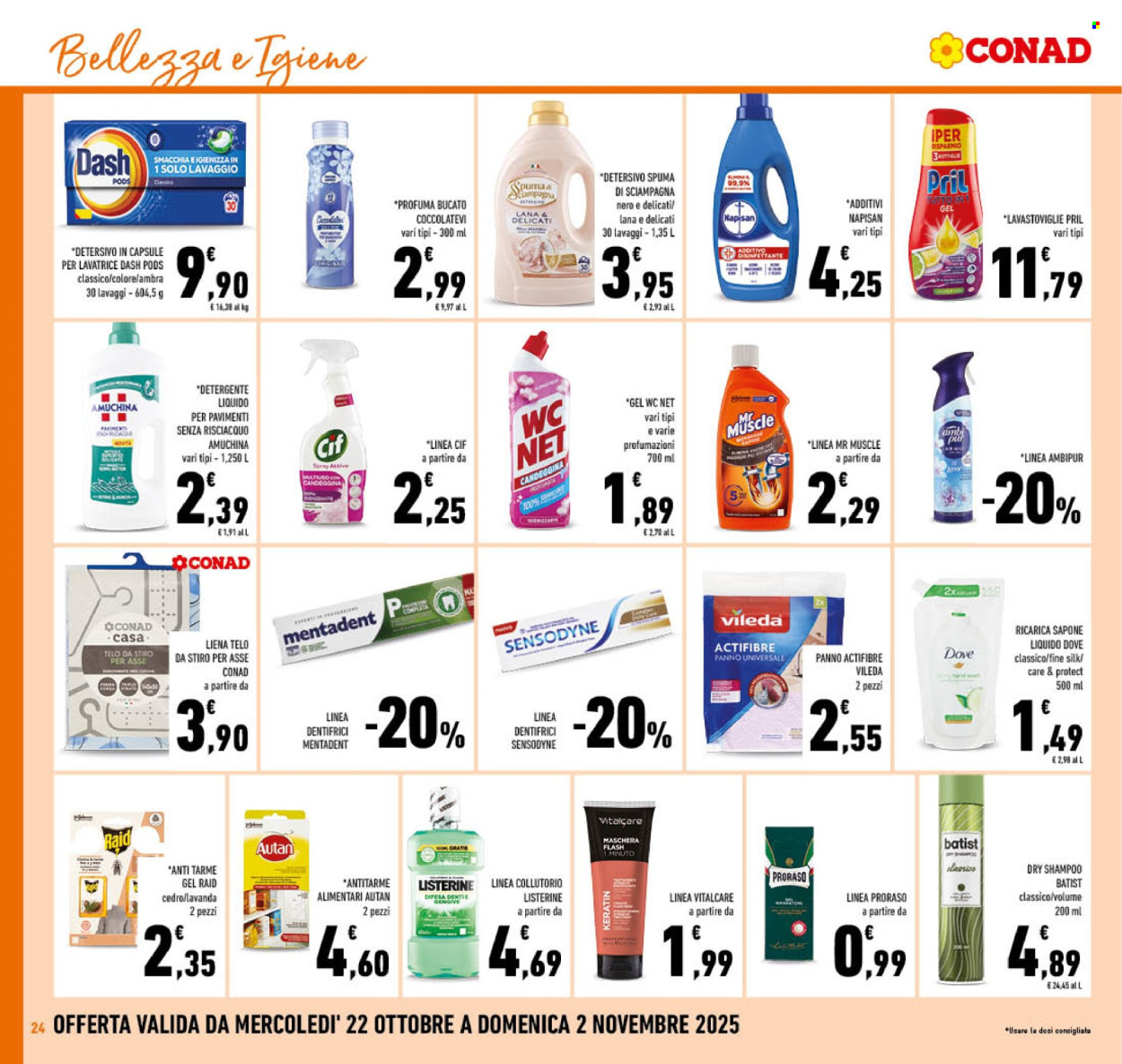 Volantino Conad - 22/10/2025 - 2/11/2025. Pagina 24